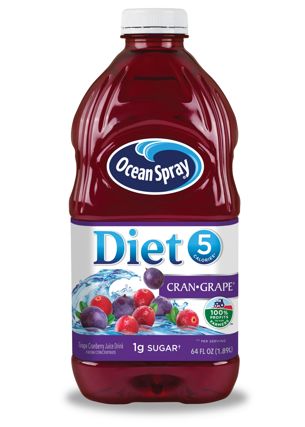 Diet Cran•Grape® Cranberry Grape Juice Drink 64oz